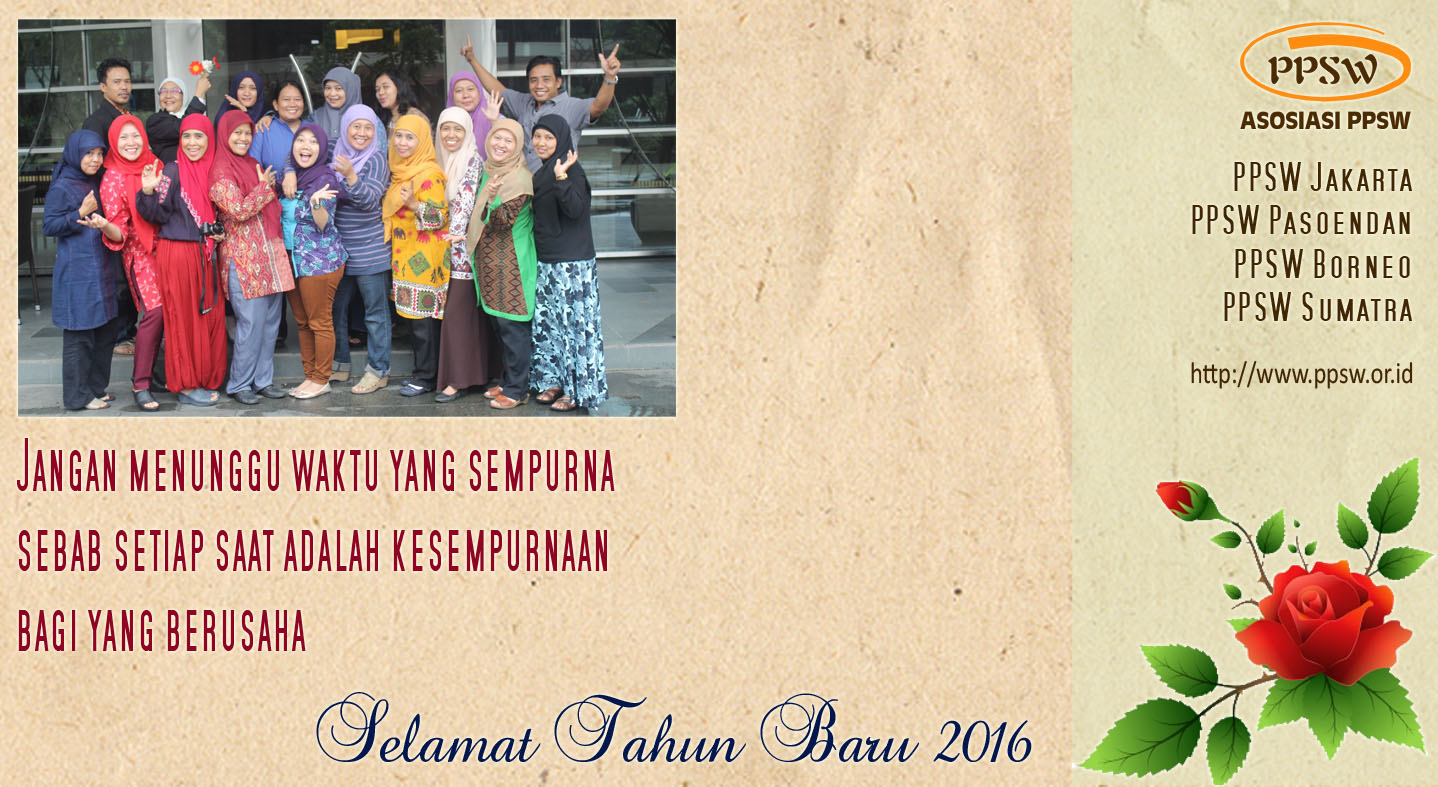 Ucapan Tahun Baru 2016, Asosiasi PPSW