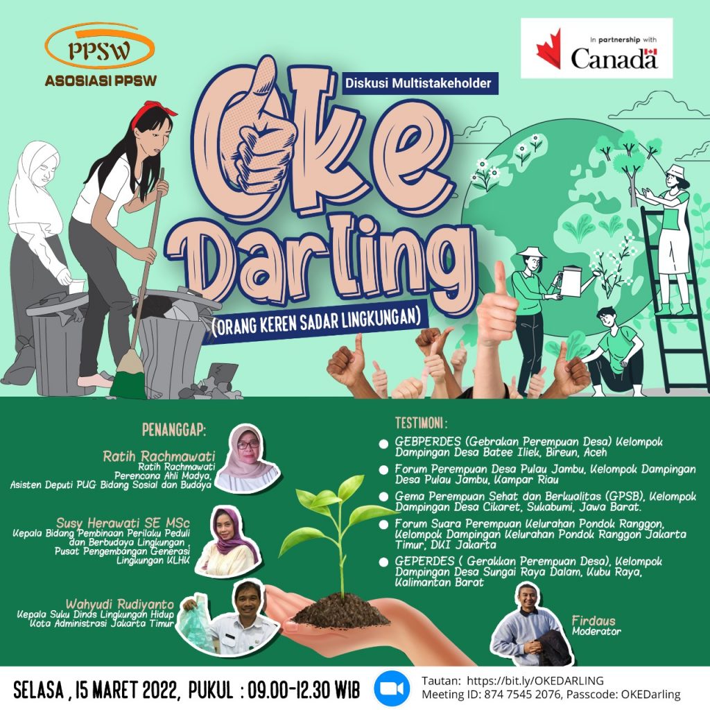 Diskusi Multistakeholder OK DARLING (Orang Keren Sadar Lingkungan)